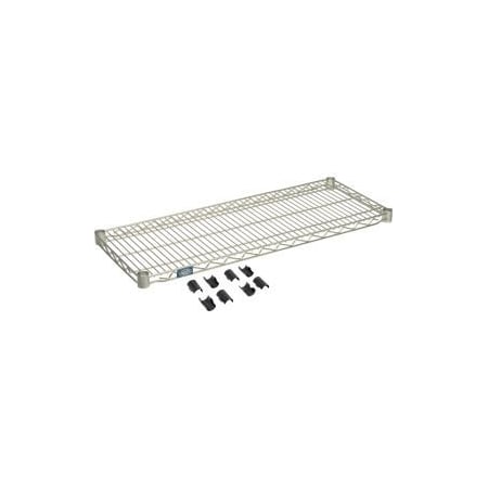Global Equipment Nexel    S1436Z Poly-Z-Brite    Wire Shelf 36"W x 14"D 188567Z